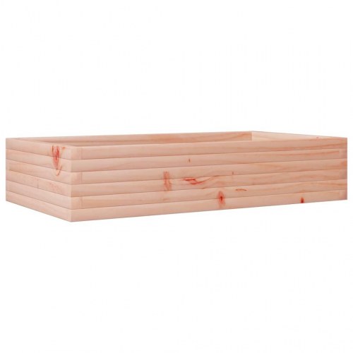 Plantekasse i massivt douglasgran 110 × 60 × 23 cm - rektangulær