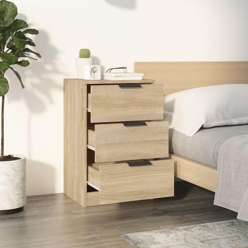 Sengebord 40x36x65 cm sonoma-eg