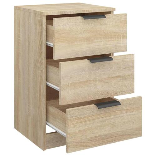 Sengebord 40x36x65 cm sonoma-eg