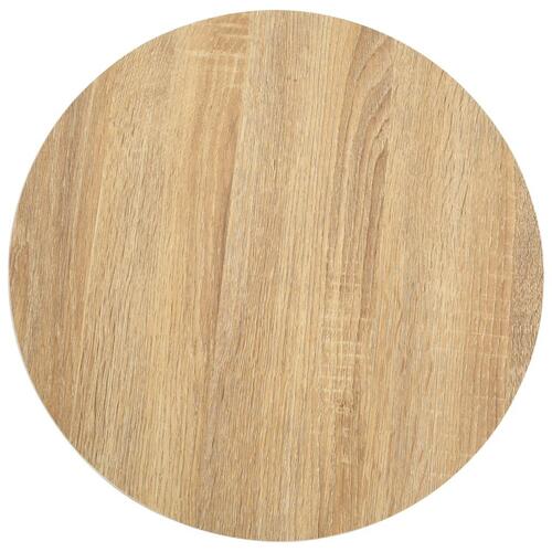 Bistrobord 40 cm MDF lysebrun