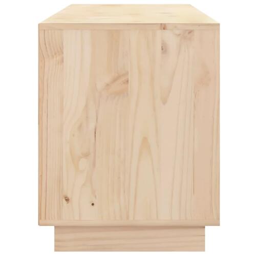 Tv-bord 176x37x47,5 cm massivt fyrretræ