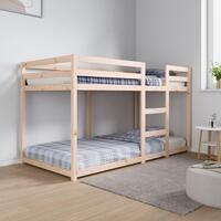 Køjeseng 90x190 cm massivt fyrretræ