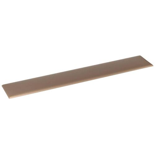 Vægpaneler 12 stk. 90x15 cm 1,62 m² kunstlæder cappuccino