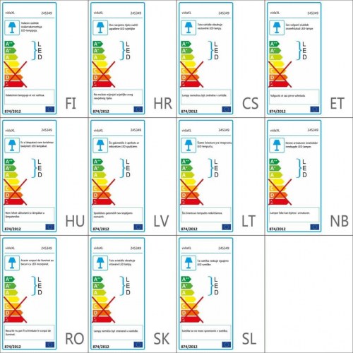 Spejllampe 5 W kold hvid