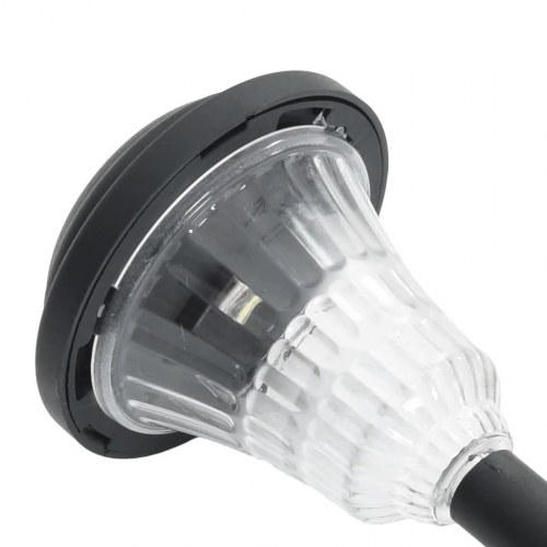 Solcellelamper med jordspyd - 12 stk.
