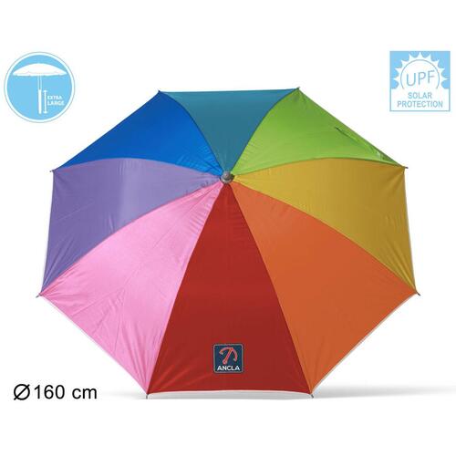Parasol 160 cm UPF 50+ Regnbue