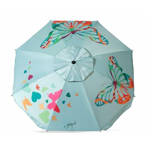 Parasol Blå 180 cm