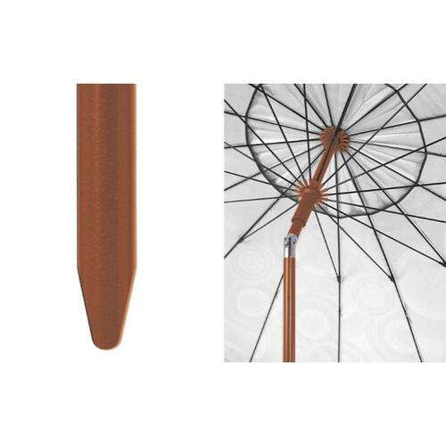 Parasol Blå 220 cm UPF 50+