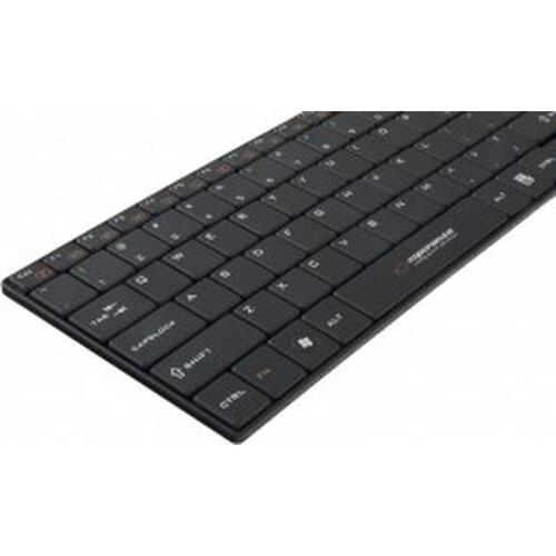 Tastatur og mus Esperanza EK122K Sort QWERTY
