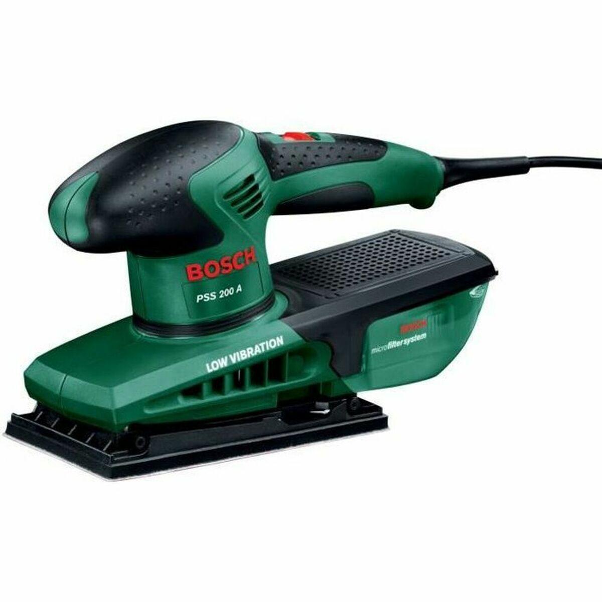 BOSCH PSS 200 A tilfældig orbital slibemaskine 200 W, 240 V billede