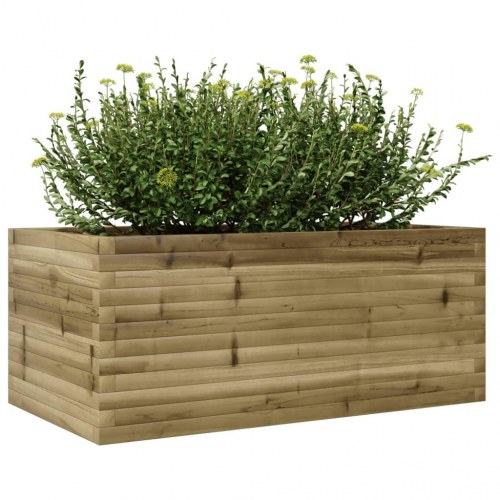 Plantekasse 110x60x45,5 cm imprægneret fyrretræ