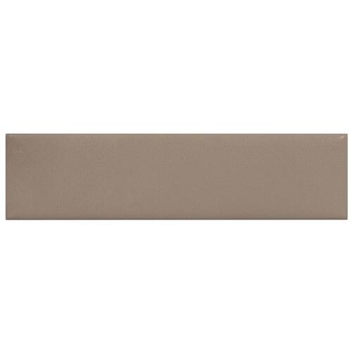 Vægpaneler 12 stk. 60x15 cm 1,08 m² kunstlæder cappuccinofarvet
