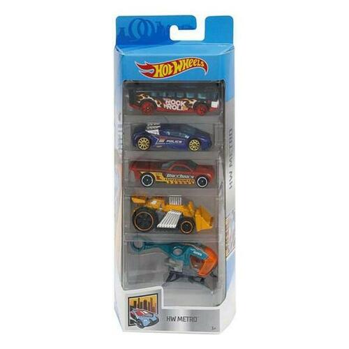 Sæt 5 Biler Hot Wheels 1806