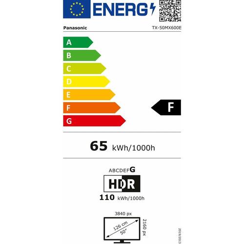 Smart TV Panasonic TX50MX600E 4K Ultra HD 50" LED HDR