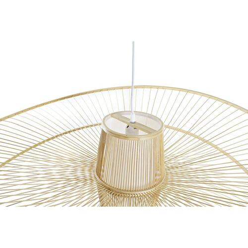 Loftslampe Hvid Natur Bambus 50 W 100 x 100 x 32 cm
