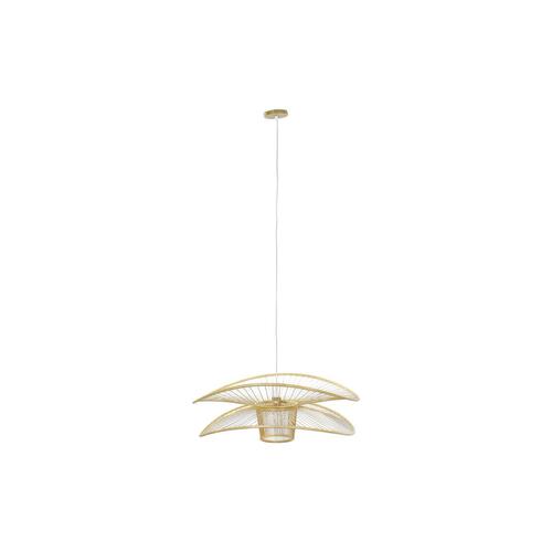 Loftslampe Natur Bambus 50 W 80 x 80 x 29 cm