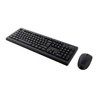 Tastatur og trådløs mus Trust Primo Sort Monochrome Engelsk EEUU Qwerty US