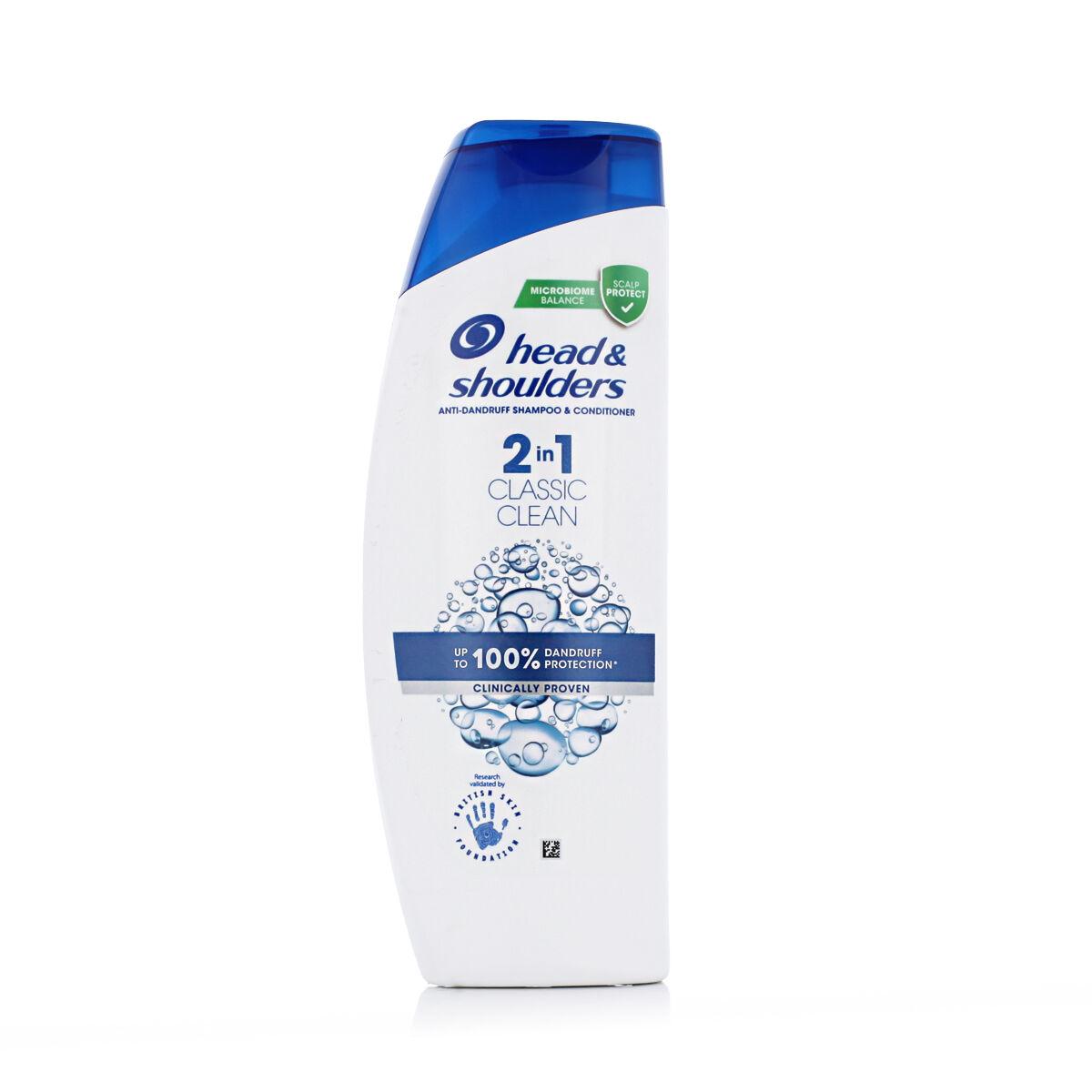 Shampoo og Hårbalsam 2 i 1 Head & Shoulders Classic Clean 400 ml