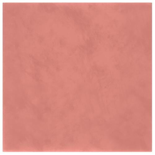 Vægpaneler 12 stk. 30x30 cm 1,08 m² fløjl Lyserød