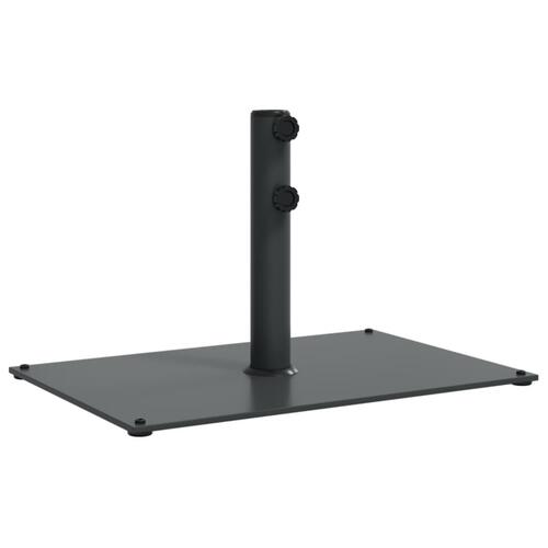Parasolfod til Ø32/38/48 mm stænger 15 kg firkantet