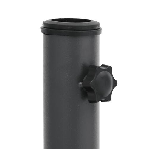 Parasolfod til Ø32/38/48 mm stænger 15 kg firkantet
