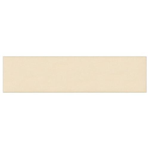 Vægpaneler 12 stk. 60x15 cm 1,08 m² stof cremefarvet