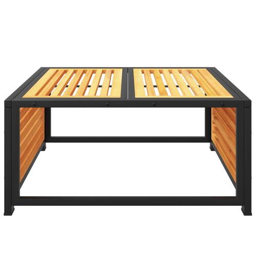 Havebord 68x68x30 cm massivt akacietræ