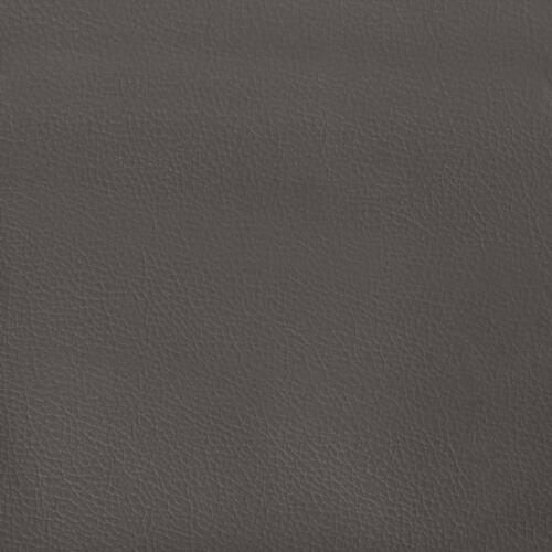 Bænk 100x30x30 cm kunstlæder grå