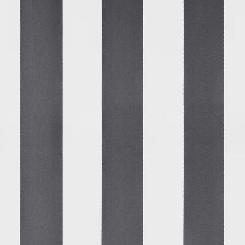 Markise 350x250 cm manuel betjening antracitgrå og hvid