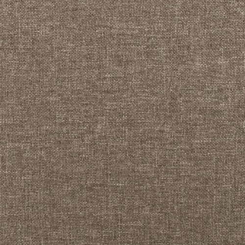 Kontinentalseng med madras 80x200 cm stof gråbrun