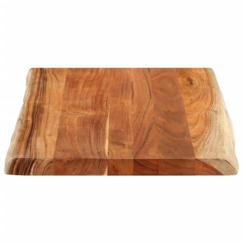 Bordplade 90x60x3,8 cm rektangulær massivt akacietræ