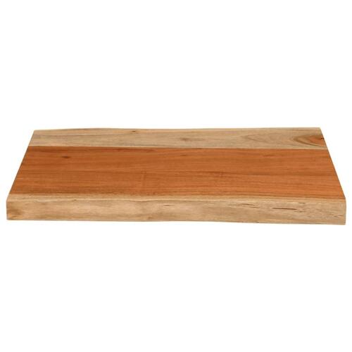Bordplade 70x40x3,8 cm rektangulær massivt akacietræ