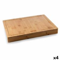Skærebræt Quttin Bambus 45 x 35 x 1,2 cm (4 enheder)
