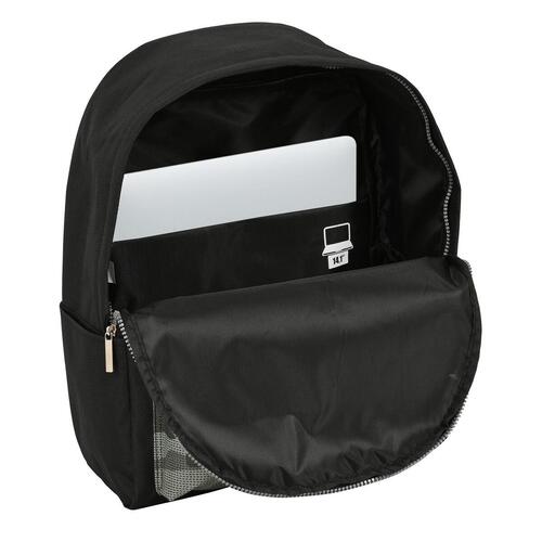 Laptop rygsæk Safta safta Sort 31 x 40 x 16 cm