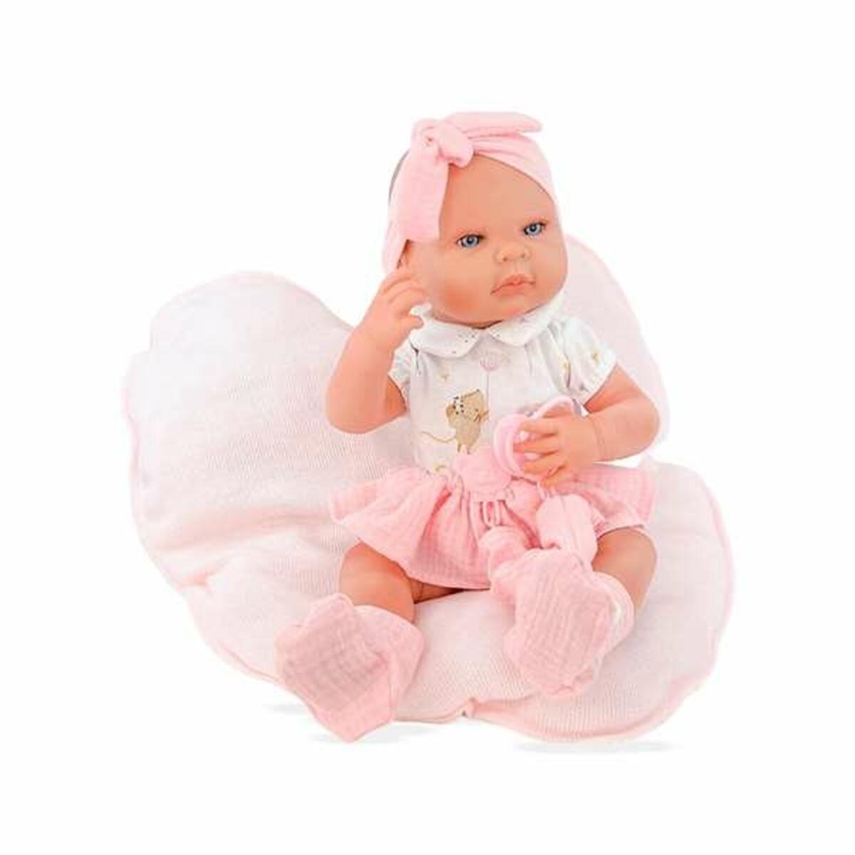 Babydukke Berjuan genfødt 45 cm - pink (8122-24)