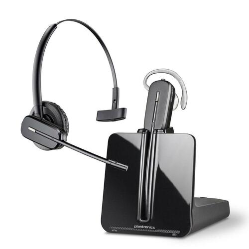 Trådløse hovedtelefoner med mikrofon Poly CS540/A Sort