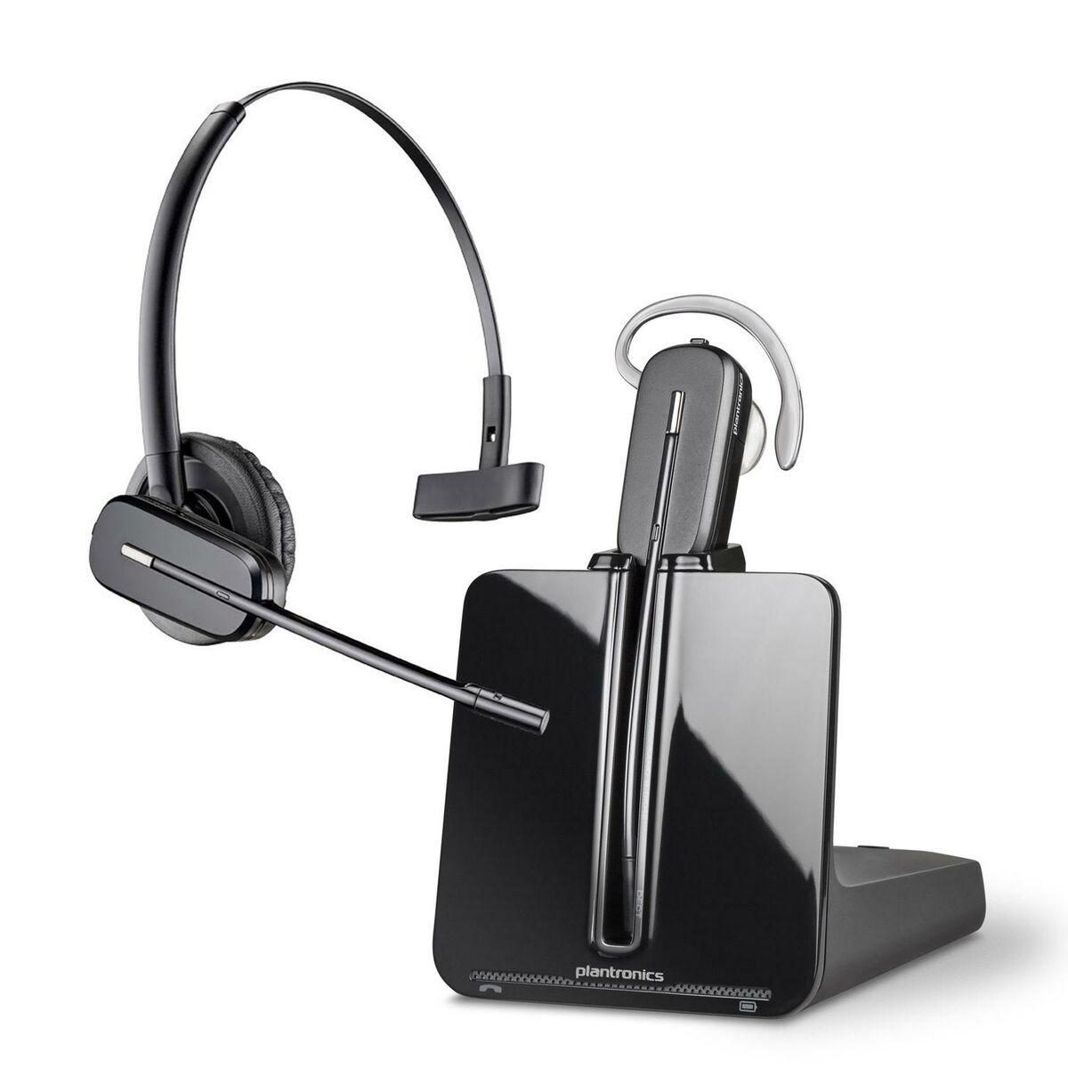 Trådløse hovedtelefoner med mikrofon Poly CS540/A Sort