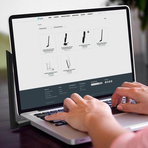 Wi-Fi USB-adapter TP-Link Archer T3U Plus 867 Mbit/s Sort