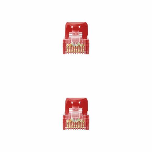 CAT 6a UTP kabel NANOCABLE 10.20.1800-R Rød Grå 5 m