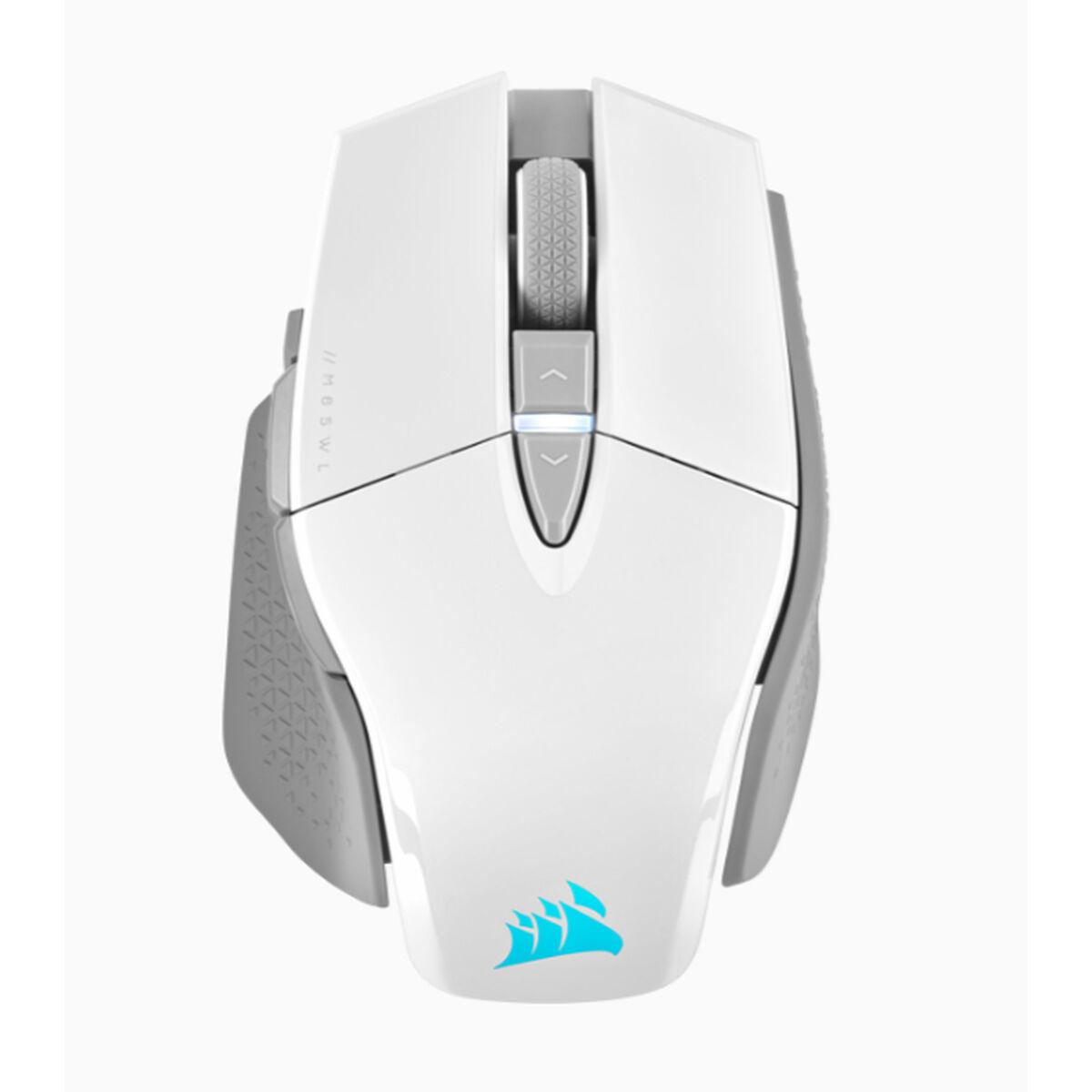 Corsair Gaming-mus CH-9319511-EU2 - hvid, trådløs optisk 26.000 DPI