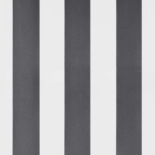 Markise m. LED 450x350 cm automatisk betjening antracitgrå hvid