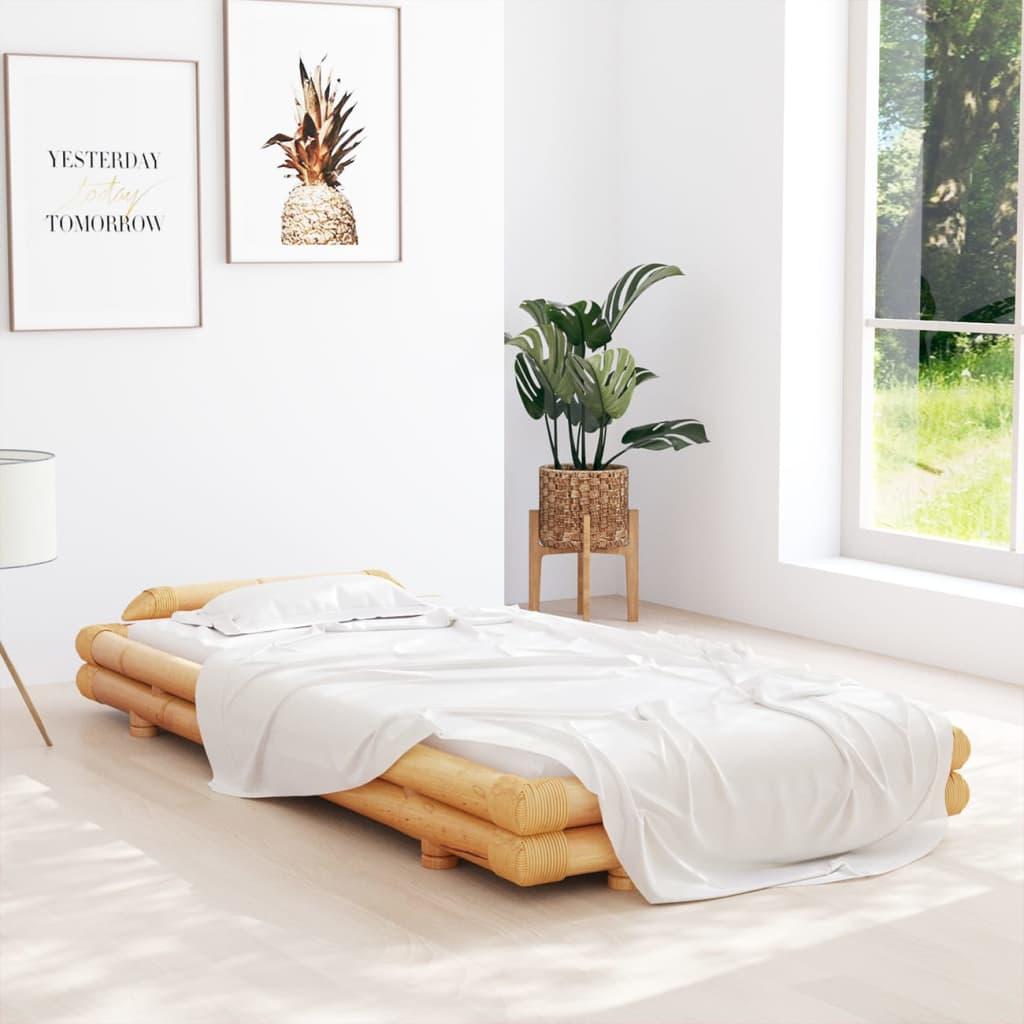 Sengeramme 90x200 cm bambus