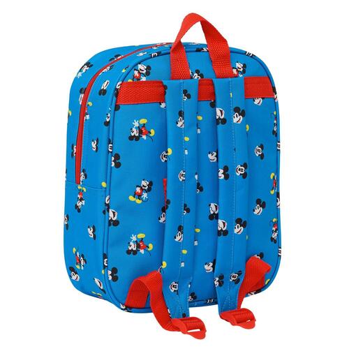 Skoletaske Mickey Mouse Clubhouse Blå 22 x 27 x 10 cm 3D