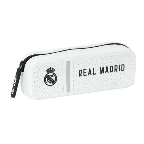 Penalhus Real Madrid C.F. 24/25 Hvid Grå 18.5 x 7.5 x 5.5 cm Firkantet