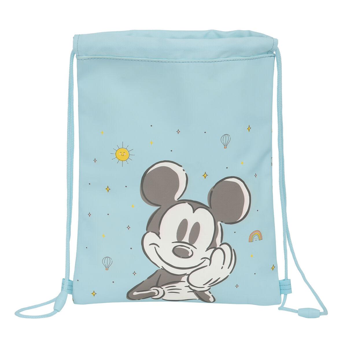 Mickey Mouse Clubhouse snørerygsæk - babyblå 26 × 34 × 1 cm