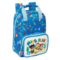 Skoletaske The Paw Patrol Pups rule Blå 20 x 28 x 8 cm