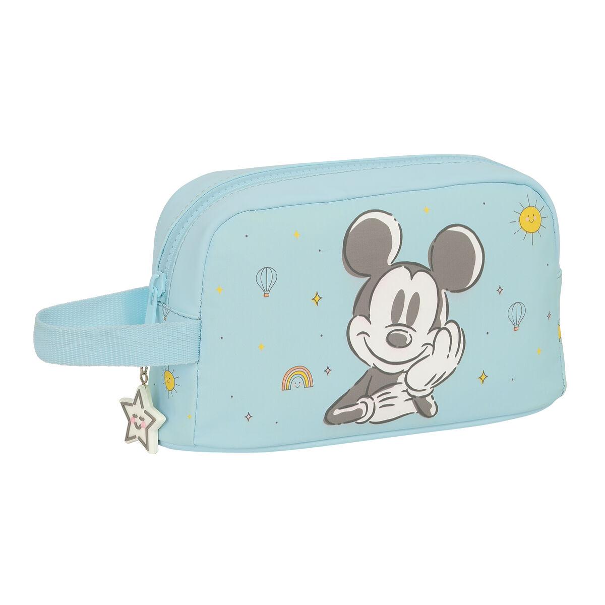 Mickey Mouse Clubhouse termisk morgenmadsholder - babyblå 21,5 × 12 × 6,5 cm