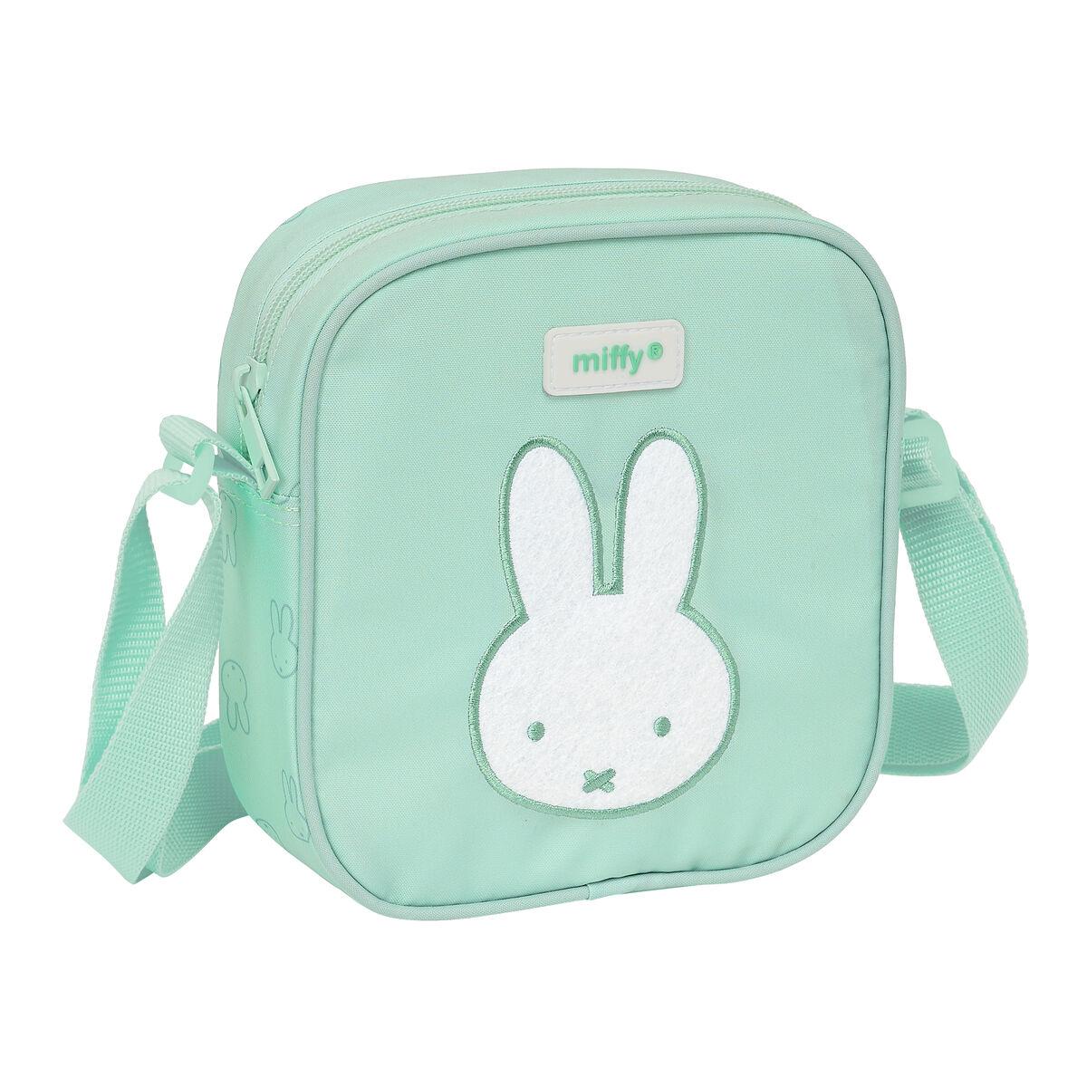 Miffy skuldertaske - Mint (16 × 18 × 4 cm) billede
