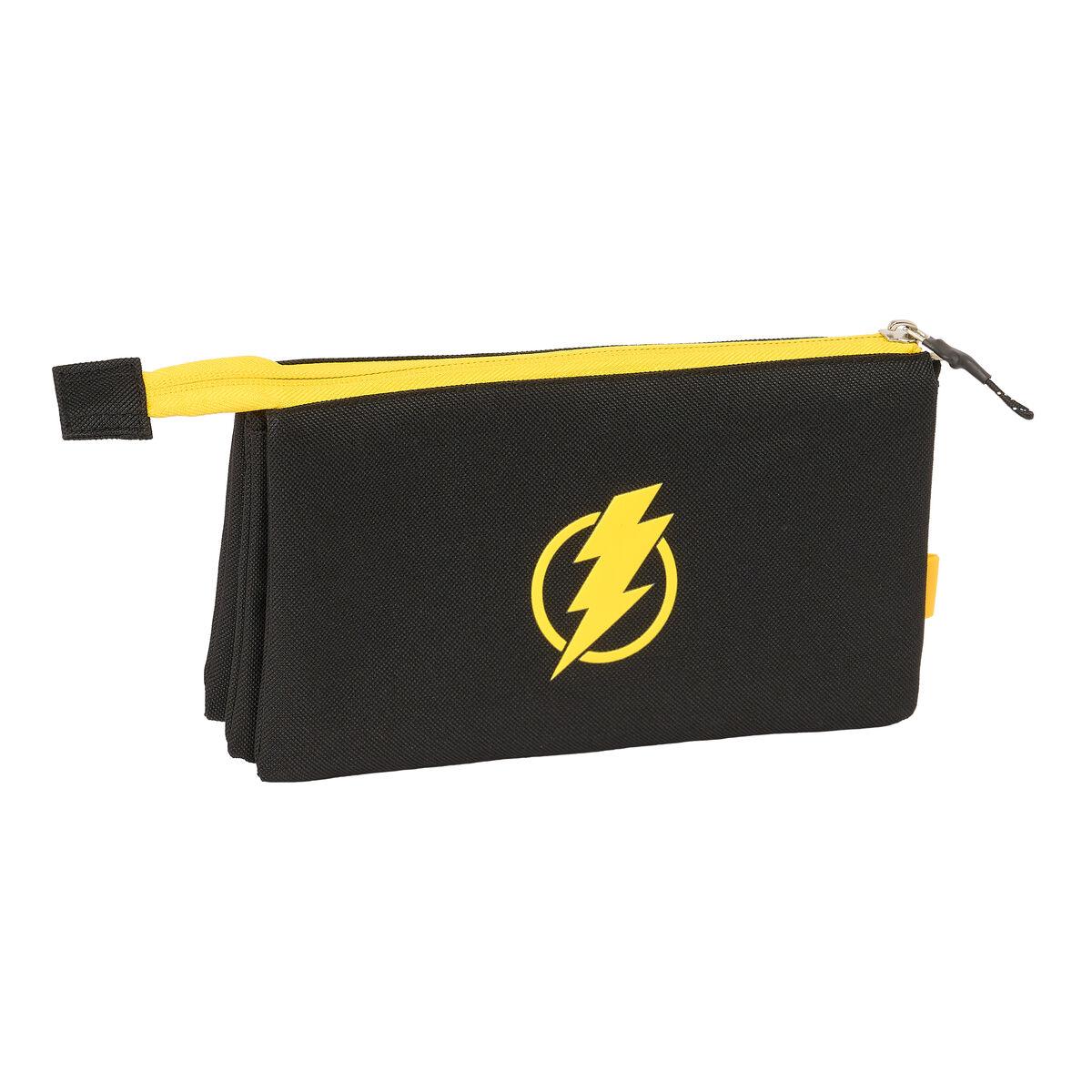 Kings League penalhus - tredobbelt bæretaske, sort 22 × 12 × 3 cm