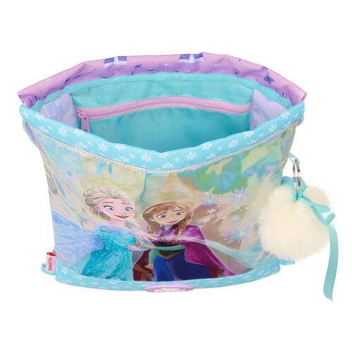 Rygsæk med Snore Frozen Cool days Violet Himmelblå 26 x 34 x 1 cm